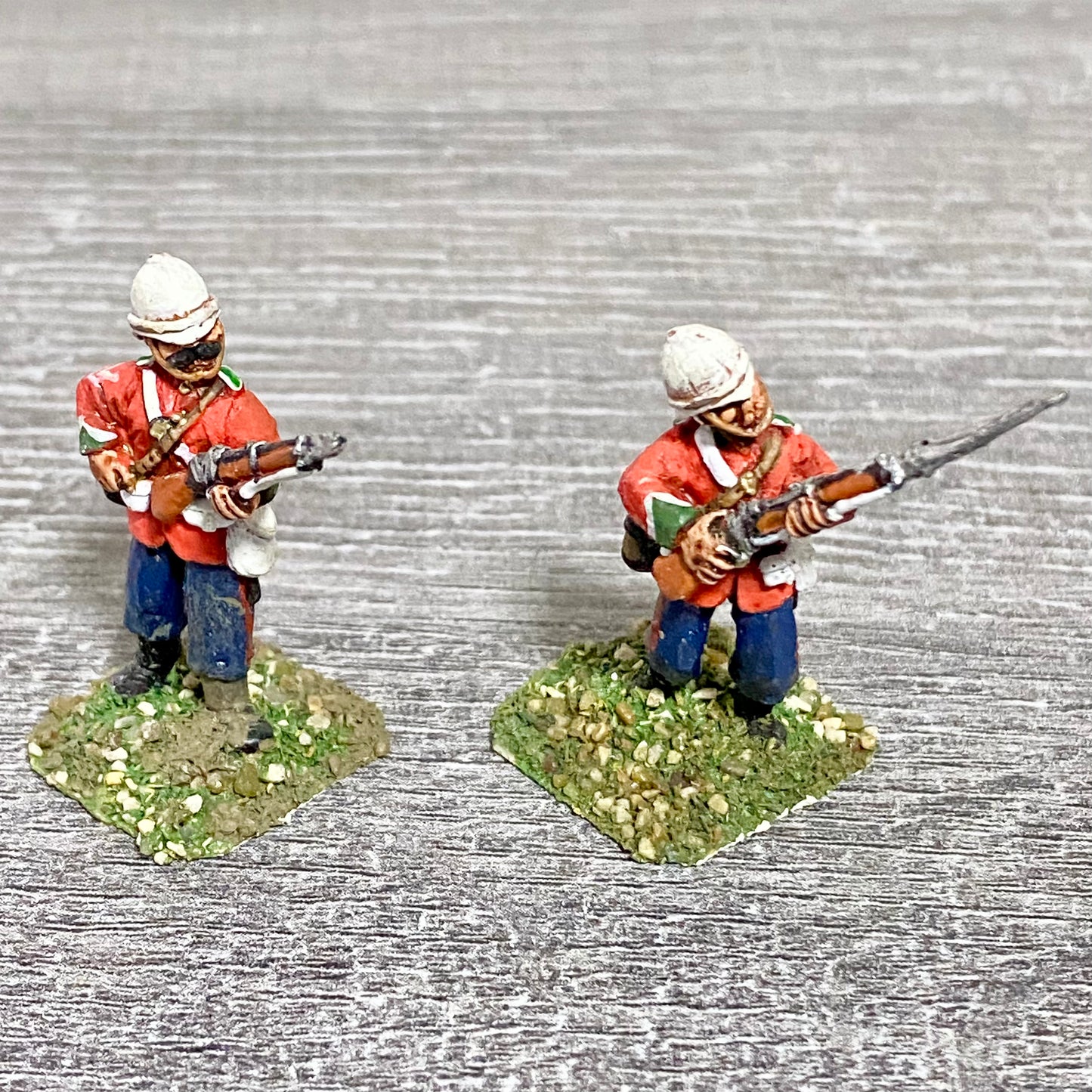 2x 28mm 24th Regiment Of Foot Painted Metal Miniatures Zulu 1879 Wargames #6
