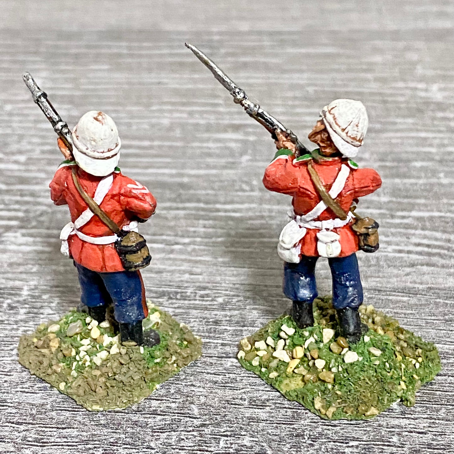 2x 28mm 24th Regiment Of Foot Painted Metal Miniatures Zulu 1879 Wargames #6