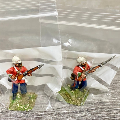 2x 28mm 24th Regiment Of Foot Painted Metal Miniatures Zulu 1879 Wargames #6