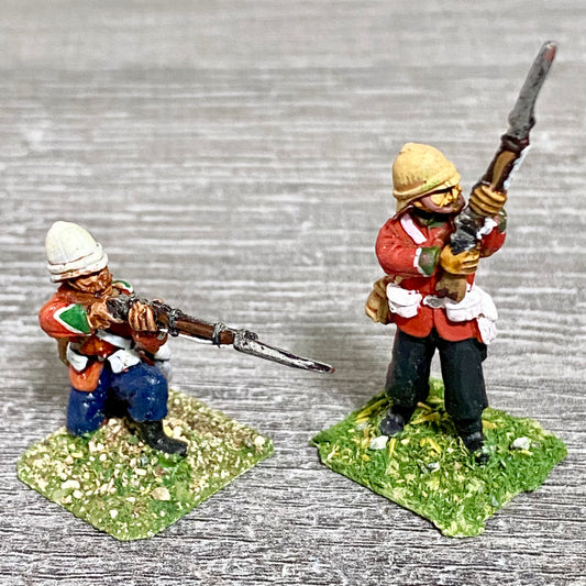 2x 28mm 24th Regiment Of Foot Painted Metal Miniatures Zulu 1879 Wargames #7