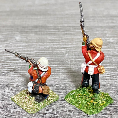 2x 28mm 24th Regiment Of Foot Painted Metal Miniatures Zulu 1879 Wargames #7