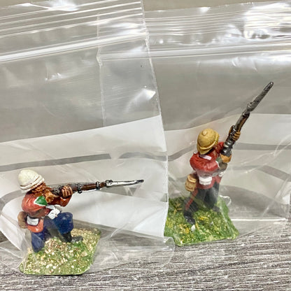 2x 28mm 24th Regiment Of Foot Painted Metal Miniatures Zulu 1879 Wargames #7