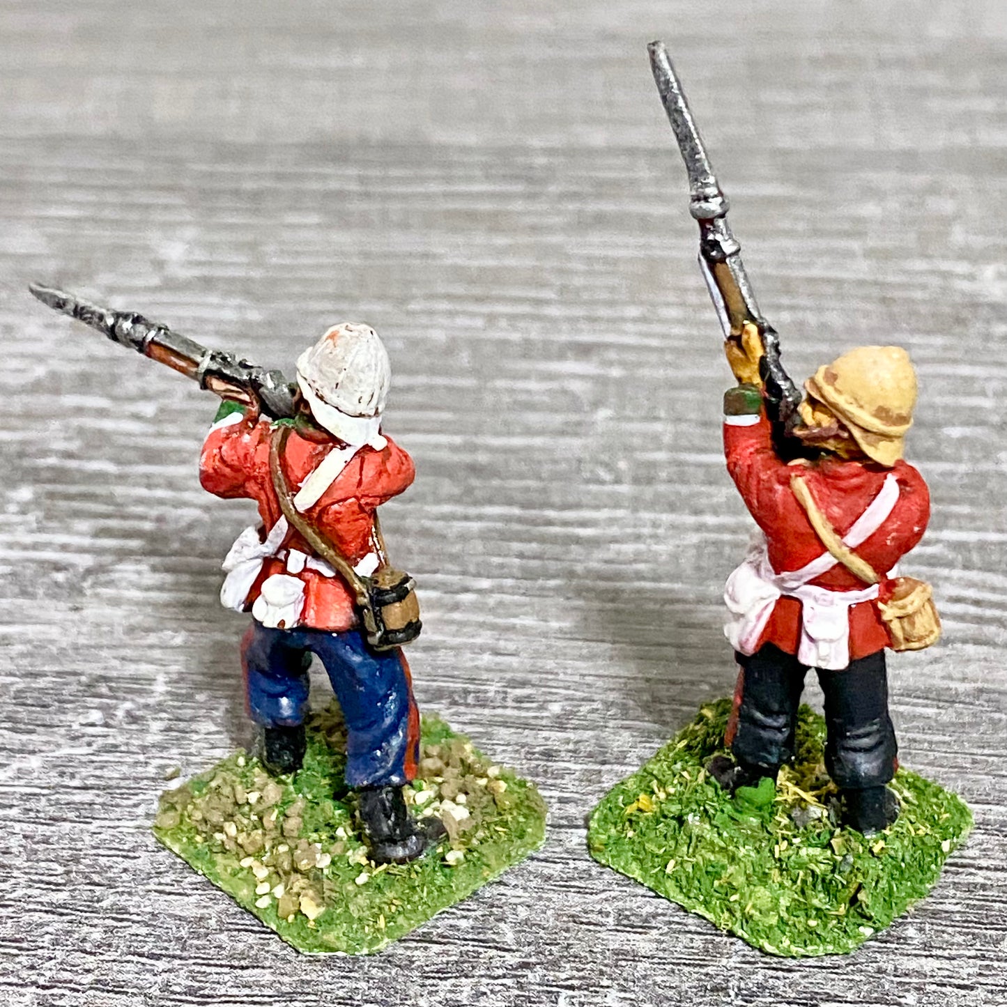 2x 28mm 24th Regiment Of Foot Painted Metal Miniatures Zulu 1879 Wargames #9