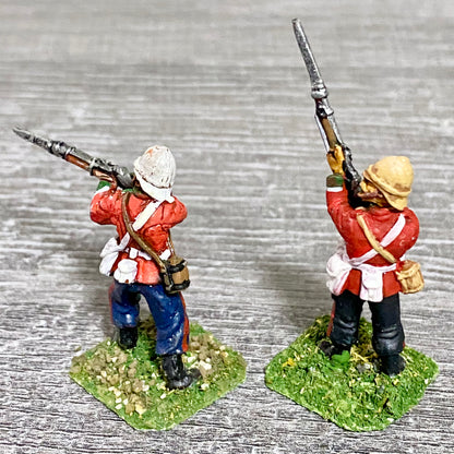 2x 28mm 24th Regiment Of Foot Painted Metal Miniatures Zulu 1879 Wargames #9