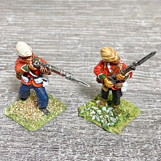 2x 28mm 24th Regiment Of Foot Painted Metal Miniatures Zulu 1879 Wargames #10