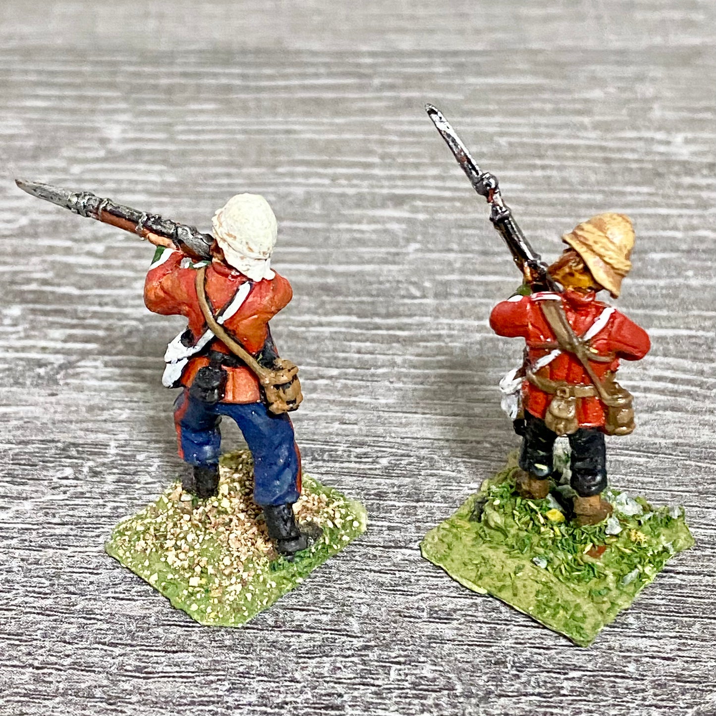 2x 28mm 24th Regiment Of Foot Painted Metal Miniatures Zulu 1879 Wargames #10
