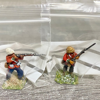 2x 28mm 24th Regiment Of Foot Painted Metal Miniatures Zulu 1879 Wargames #10