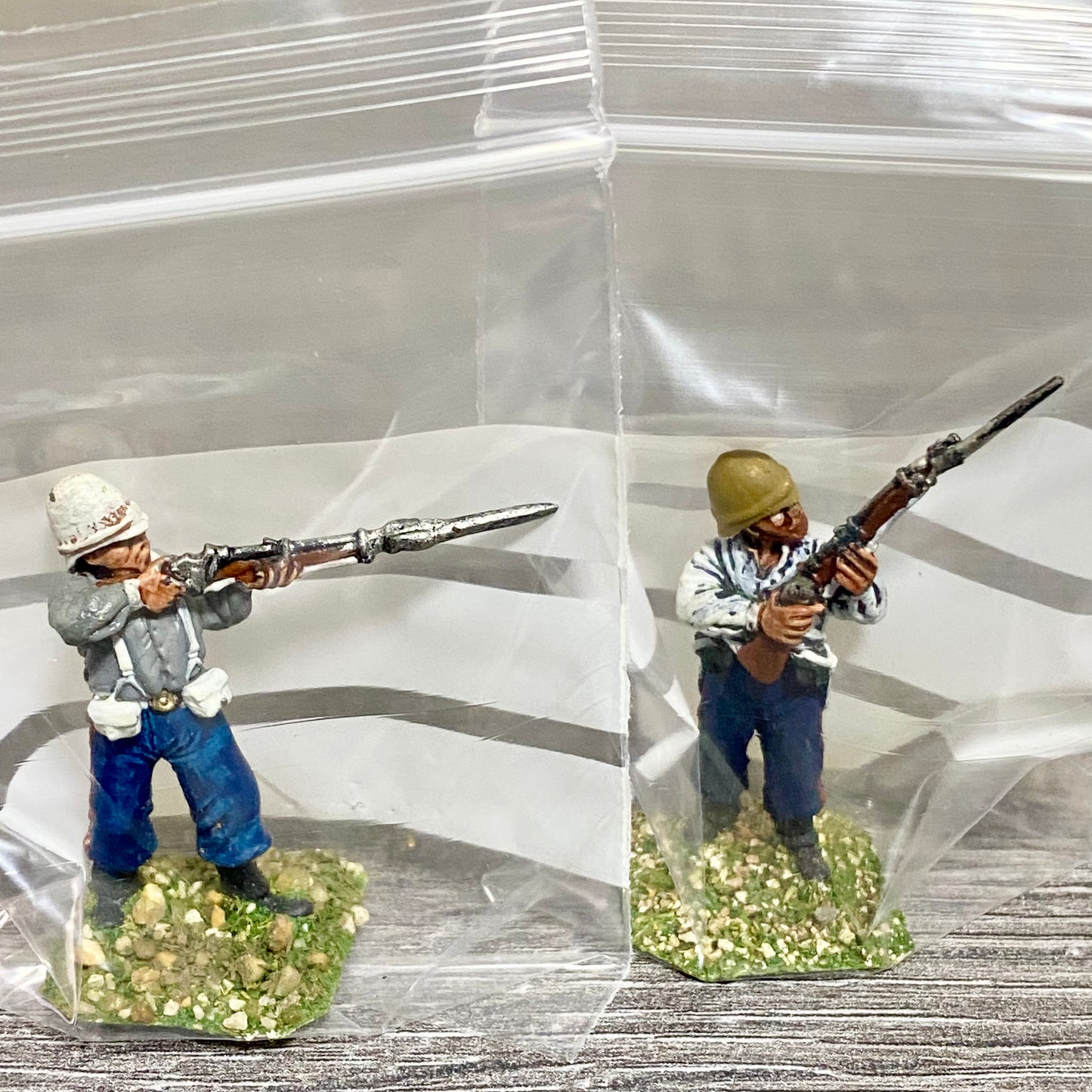 2x 28mm 24th Regiment Of Foot Painted Metal Miniatures Zulu 1879 Wargames #11