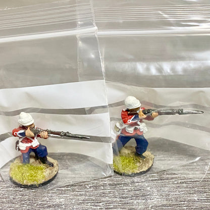 2x 28mm 24th Regiment Of Foot Painted Metal Miniatures Zulu 1879 Wargames #12