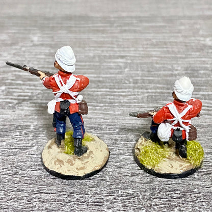 2x 28mm 24th Regiment Of Foot Painted Metal Miniatures Zulu 1879 Wargames #13