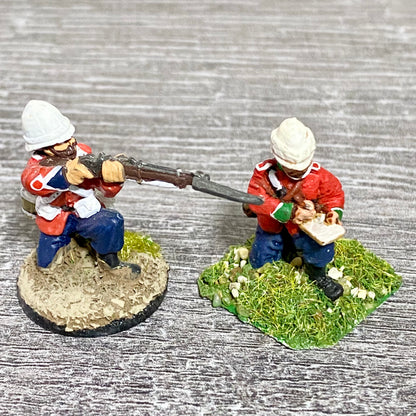 2x 28mm 24th Regiment Of Foot Painted Metal Miniatures Zulu 1879 Wargames #15