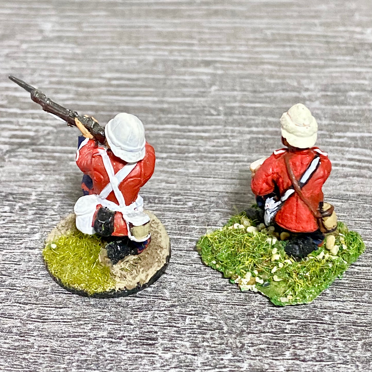 2x 28mm 24th Regiment Of Foot Painted Metal Miniatures Zulu 1879 Wargames #15