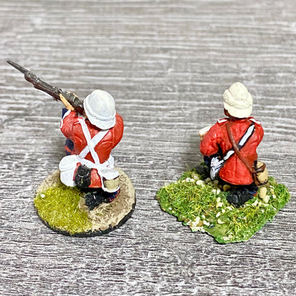 2x 28mm 24th Regiment Of Foot Painted Metal Miniatures Zulu 1879 Wargames #15