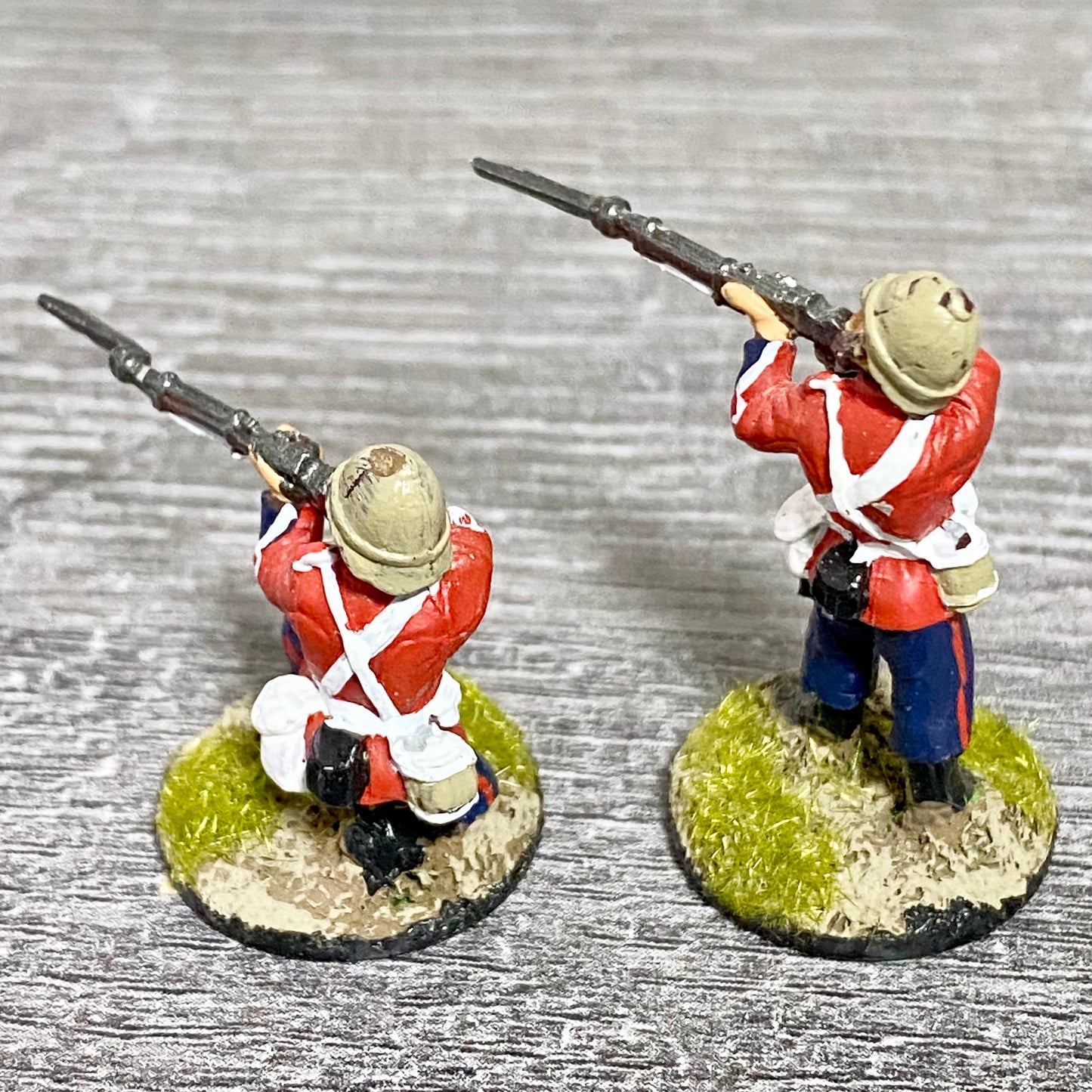 2x 28mm 24th Regiment Of Foot Painted Metal Miniatures Zulu 1879 Wargames #16