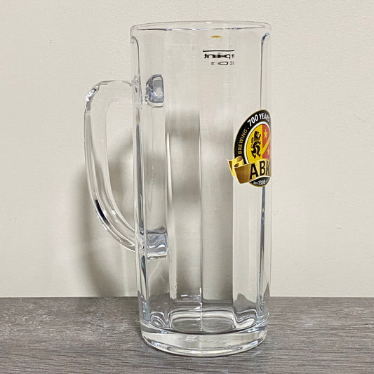 ABK Bavaria 700 Years Germany Lager Beer Glass Promo 1/2 Pint Mug With Handle