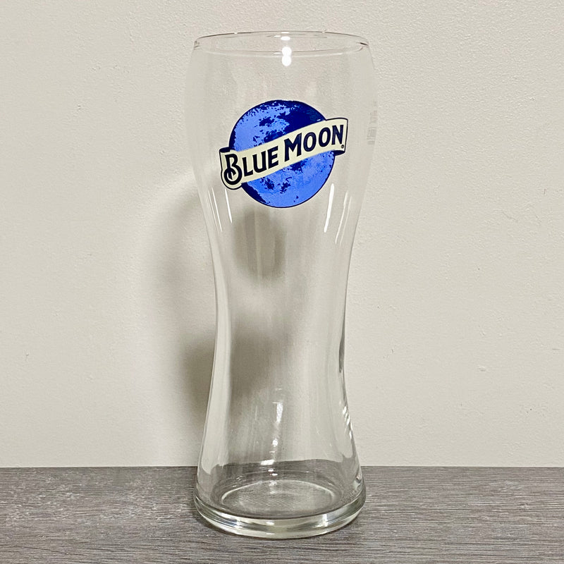 1x Blue Moon Belgian White Citrus Lager Ale One Pint 20oz Beer Glass Pub Barware