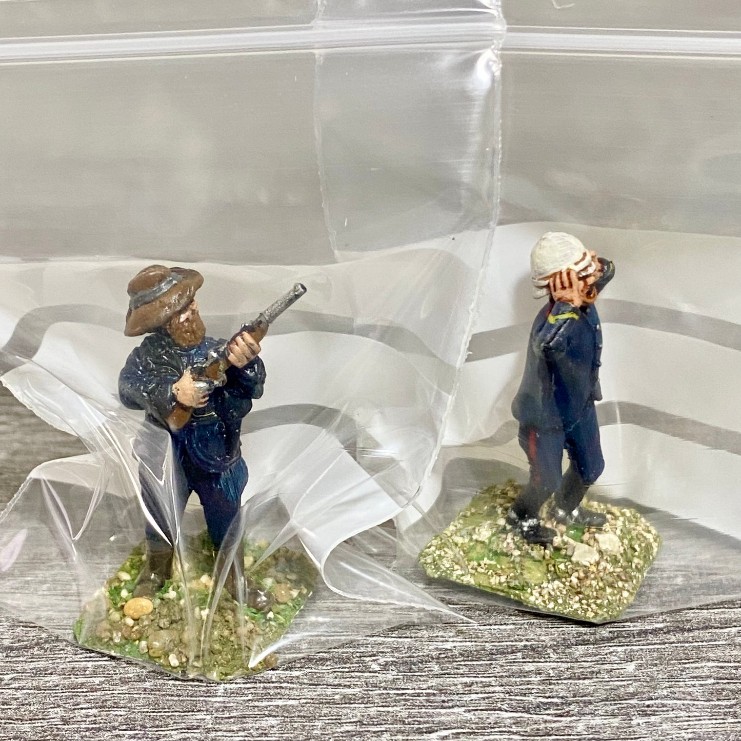 2x 28mm 24th Regiment Of Foot Painted Metal Miniatures Zulu 1879 Wargames #20