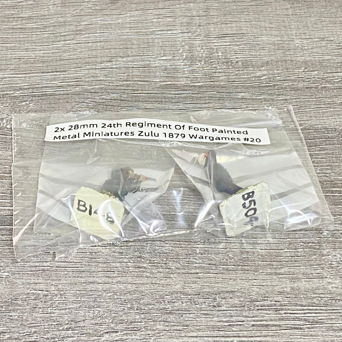 2x 28mm 24th Regiment Of Foot Painted Metal Miniatures Zulu 1879 Wargames #20