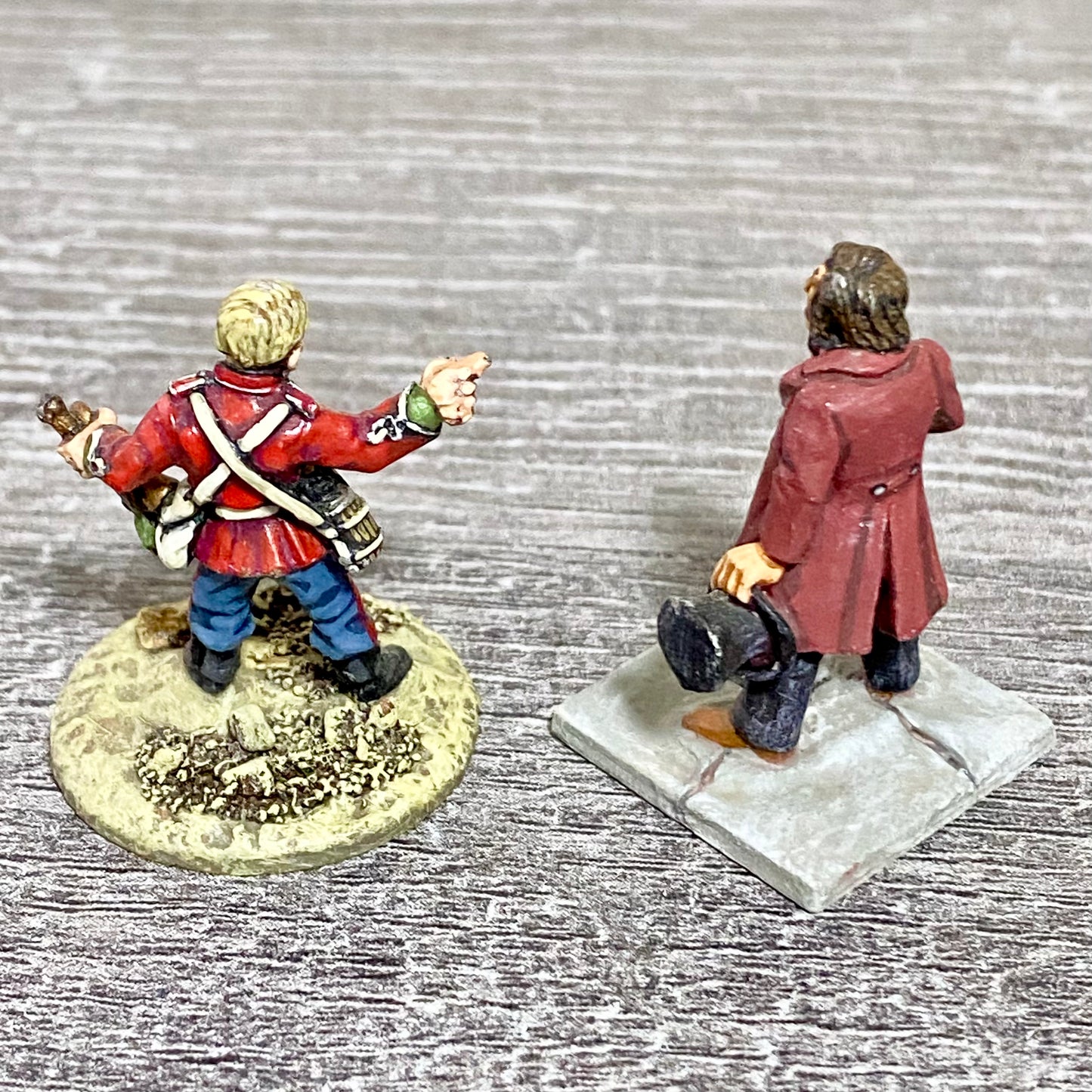 2x 28mm 24th Regiment Of Foot Painted Metal Miniatures Zulu 1879 Wargames #22