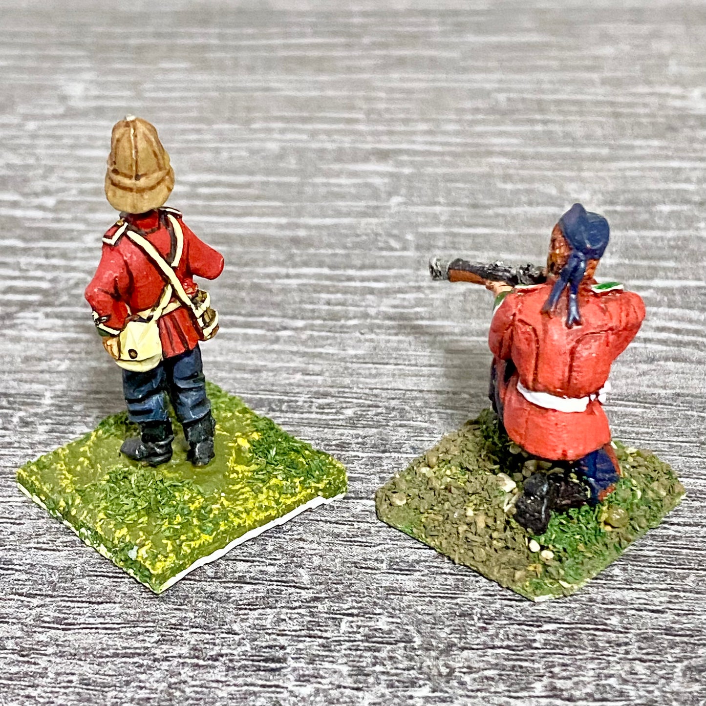 2x 28mm 24th Regiment Of Foot Painted Metal Miniatures Zulu 1879 Wargames #24