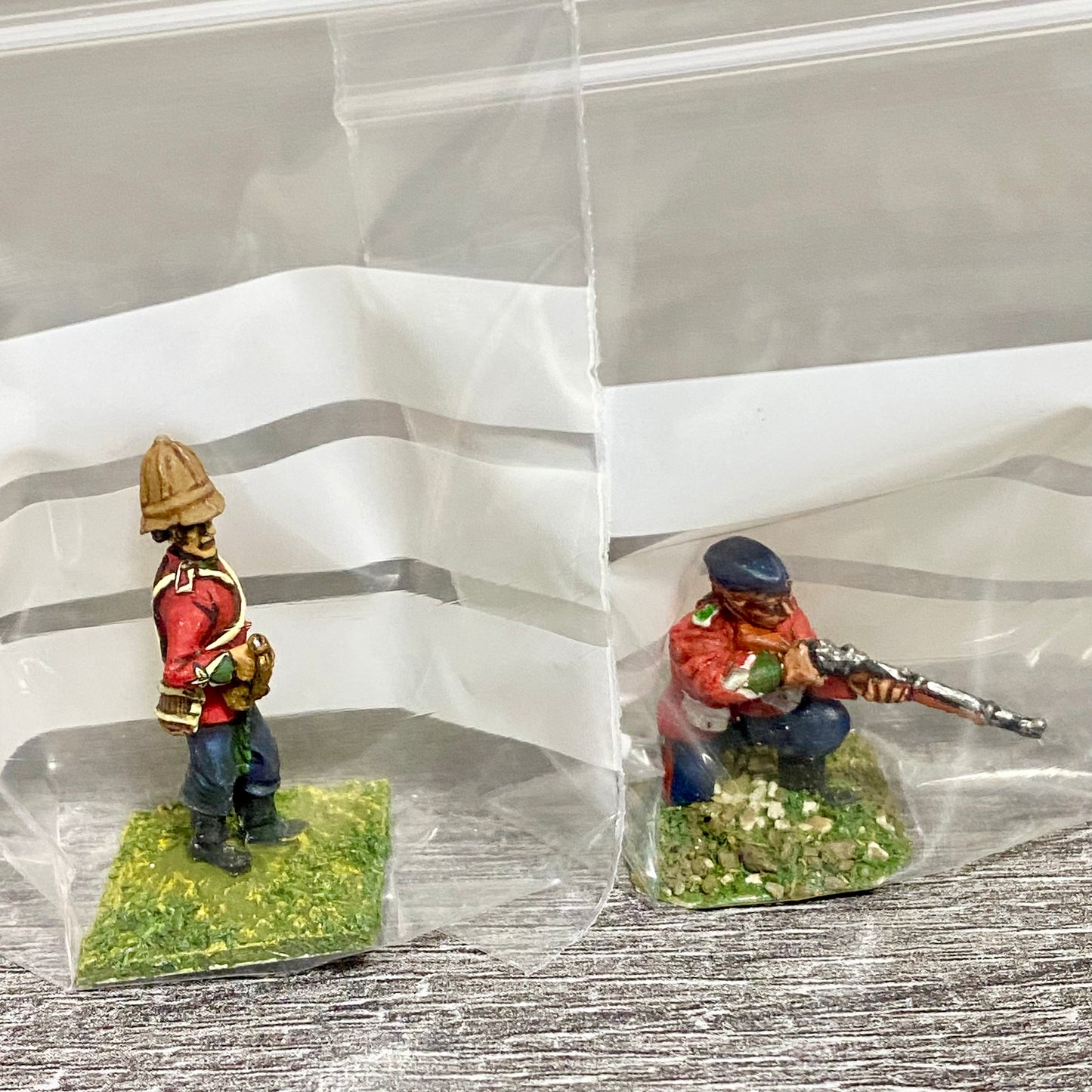 2x 28mm 24th Regiment Of Foot Painted Metal Miniatures Zulu 1879 Wargames #24