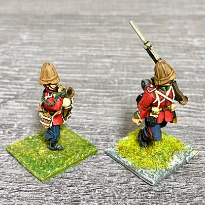 2x 28mm 24th Regiment Of Foot Painted Metal Miniatures Zulu 1879 Wargames #27