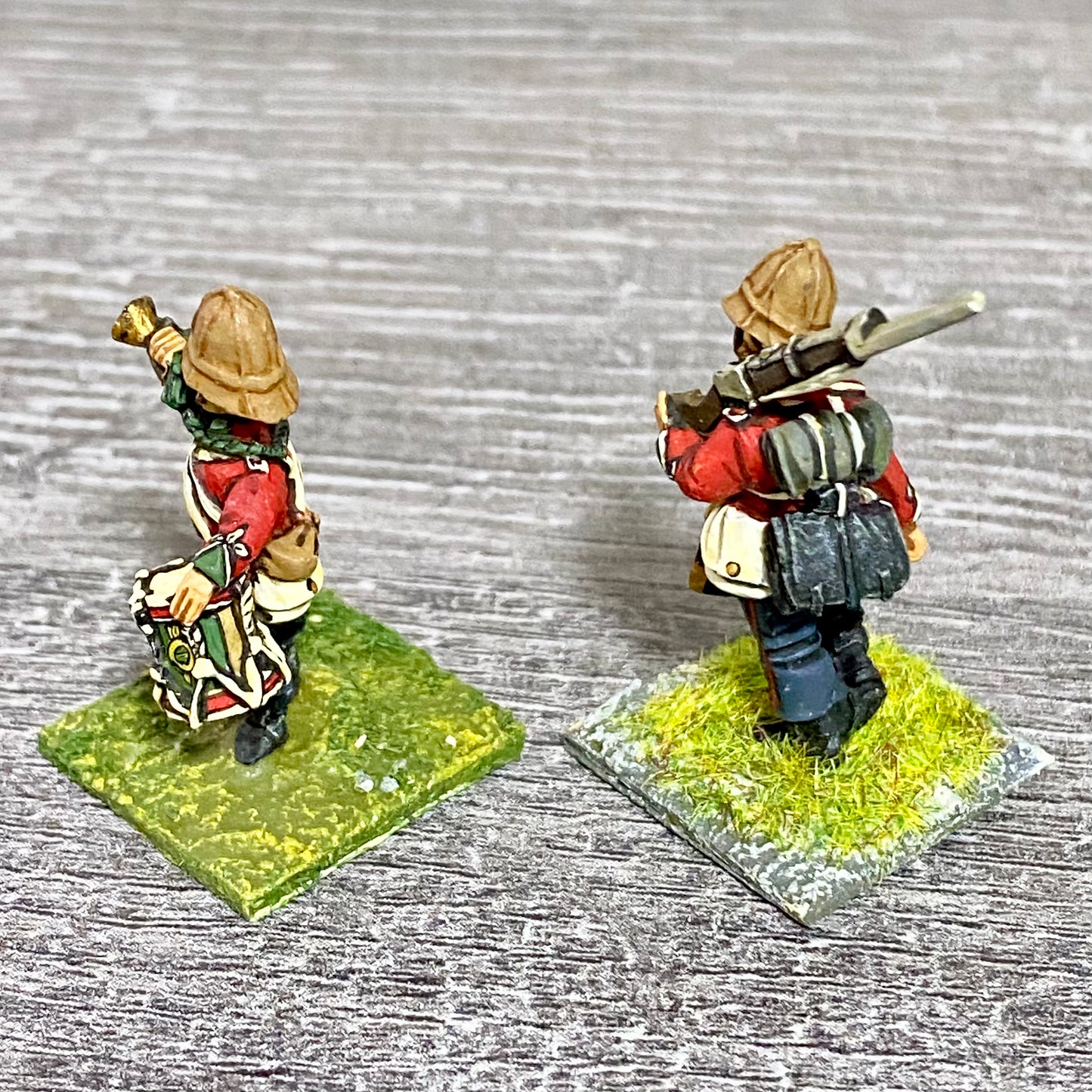 2x 28mm 24th Regiment Of Foot Painted Metal Miniatures Zulu 1879 Wargames #27