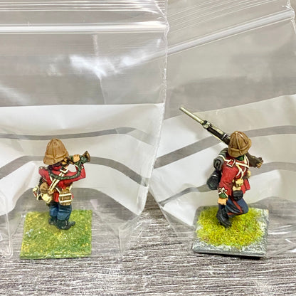 2x 28mm 24th Regiment Of Foot Painted Metal Miniatures Zulu 1879 Wargames #27