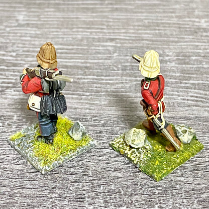 2x 28mm 24th Regiment Of Foot Painted Metal Miniatures Zulu 1879 Wargames #29