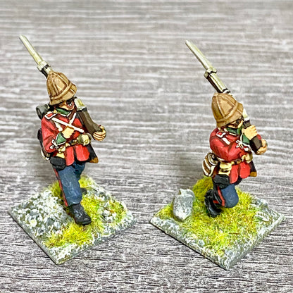 2x 28mm 24th Regiment Of Foot Painted Metal Miniatures Zulu 1879 Wargames #32