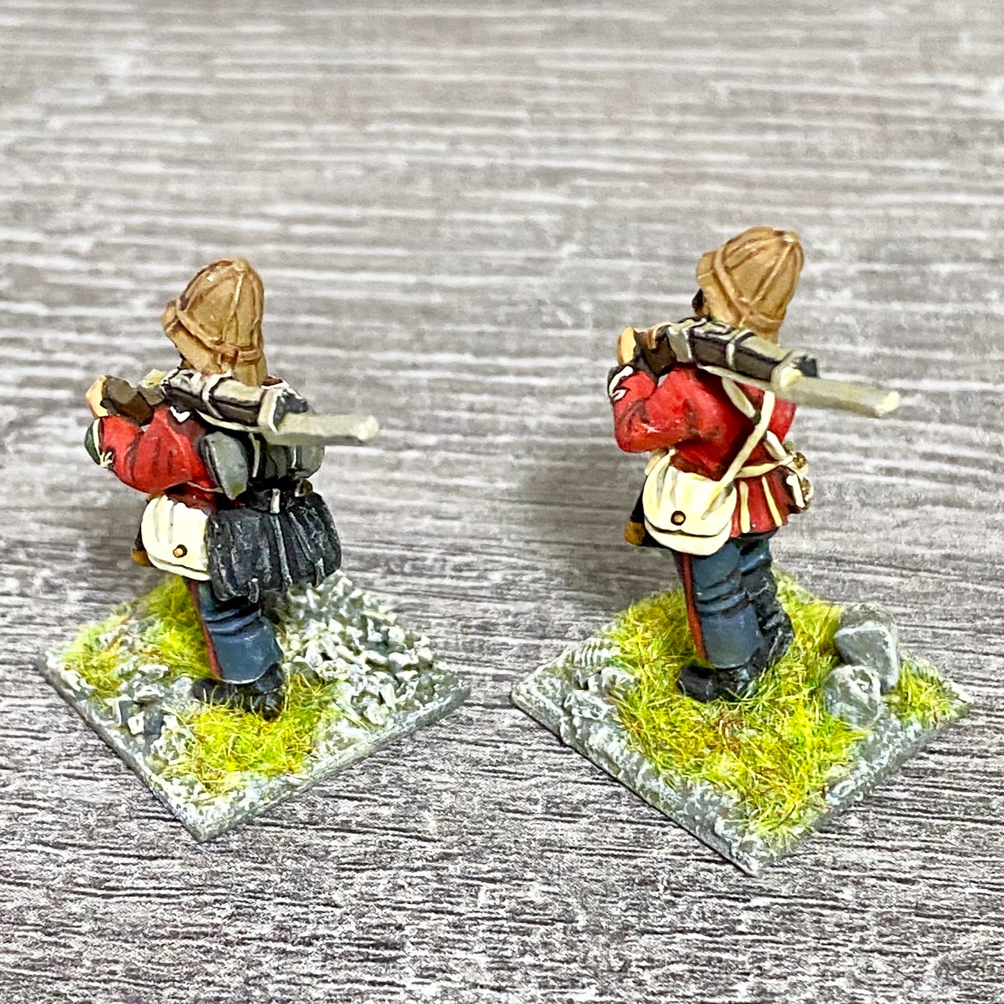 2x 28mm 24th Regiment Of Foot Painted Metal Miniatures Zulu 1879 Wargames #32