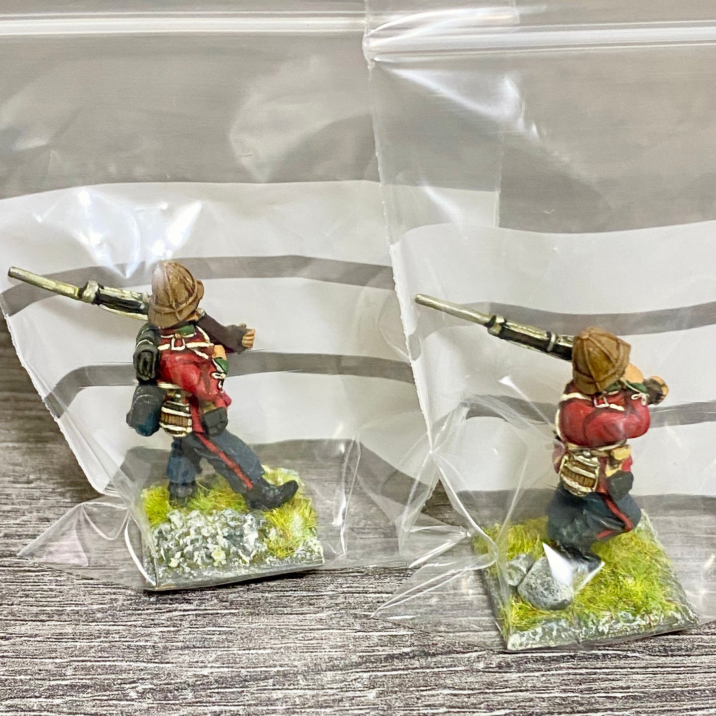 2x 28mm 24th Regiment Of Foot Painted Metal Miniatures Zulu 1879 Wargames #32
