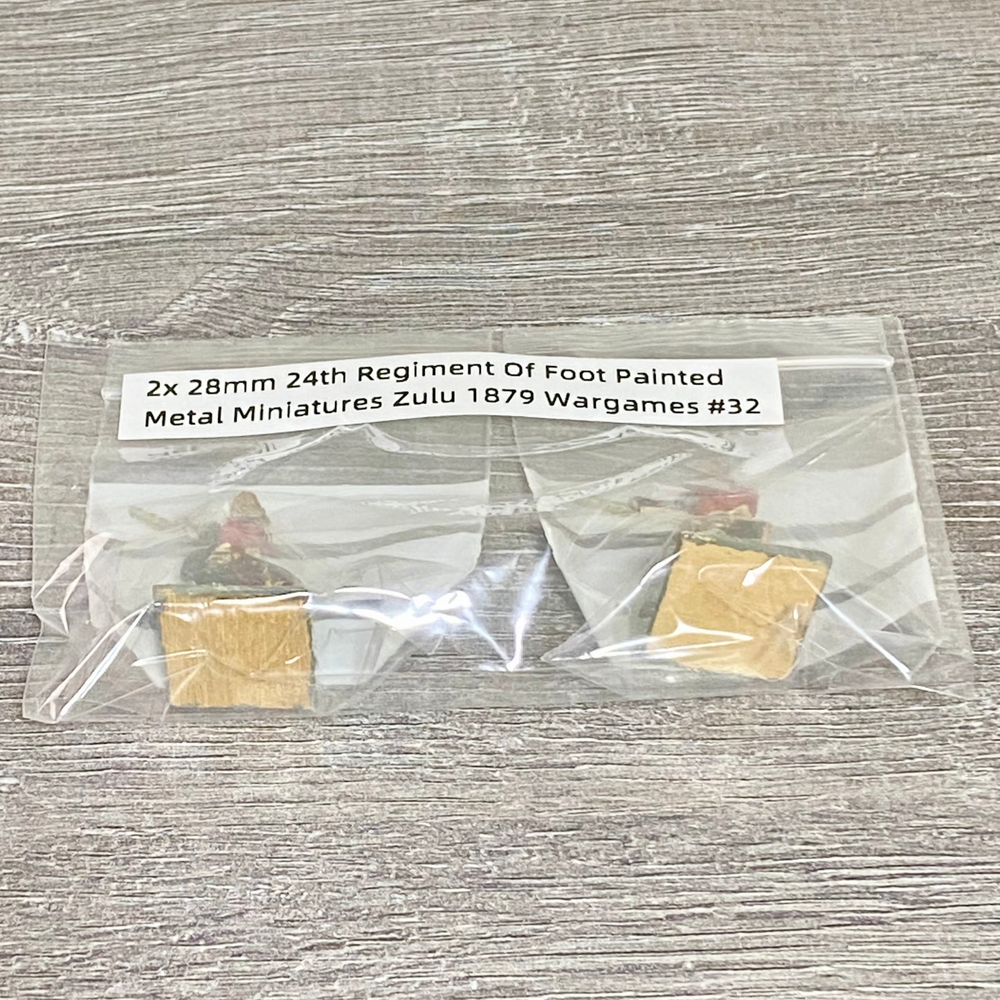 2x 28mm 24th Regiment Of Foot Painted Metal Miniatures Zulu 1879 Wargames #32