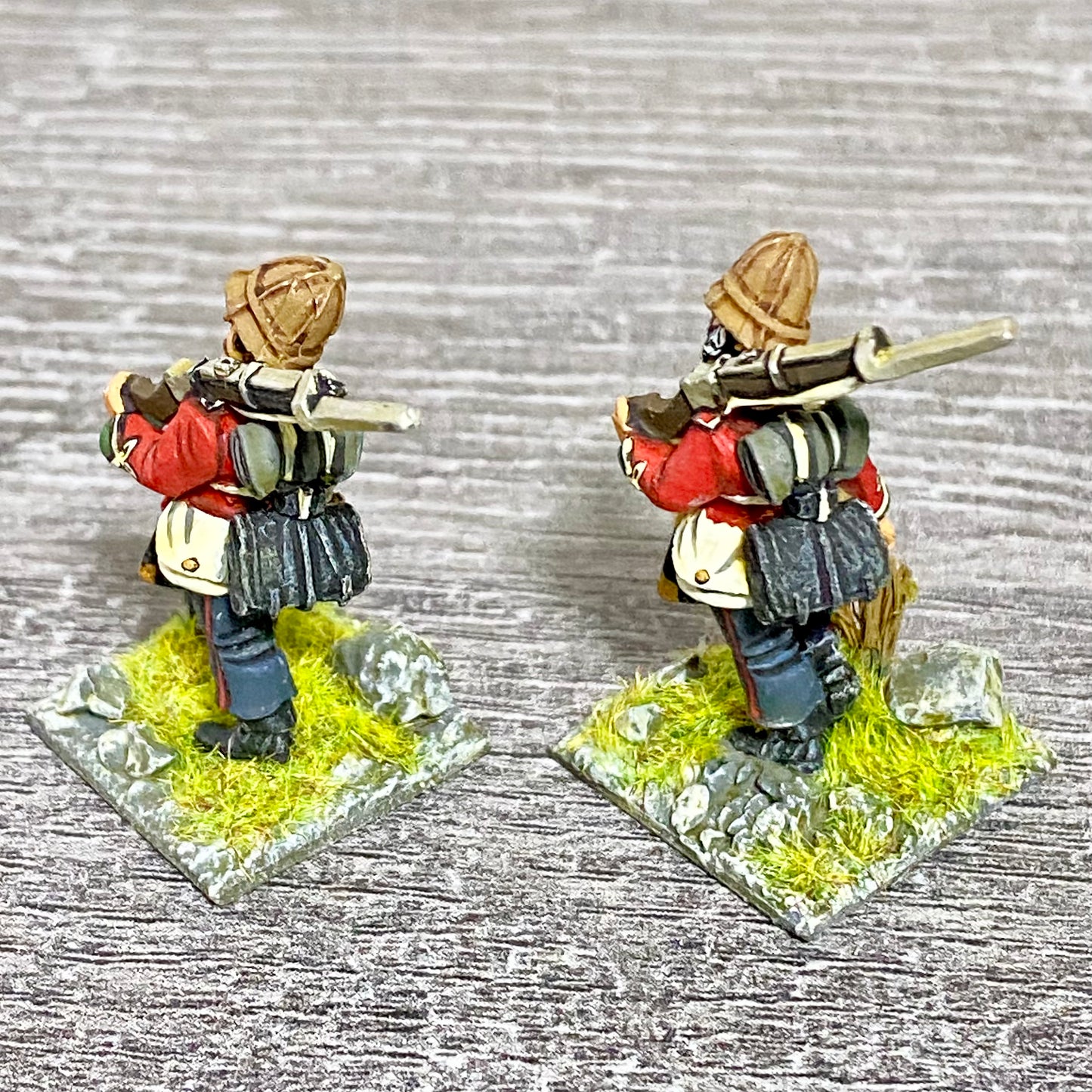 2x 28mm 24th Regiment Of Foot Painted Metal Miniatures Zulu 1879 Wargames #35