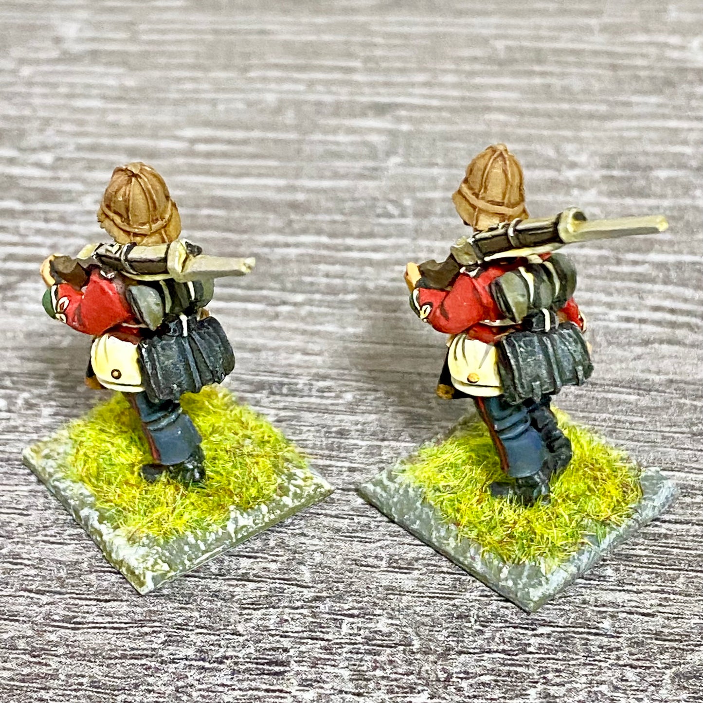 2x 28mm 24th Regiment Of Foot Painted Metal Miniatures Zulu 1879 Wargames #36