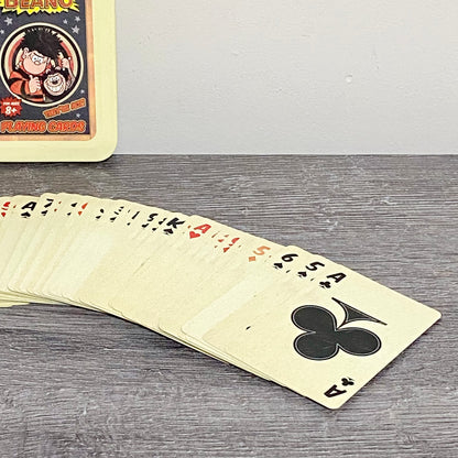 The Beano Dennis The Menace And Gnasher Playing Cards 100% Complete With Tin