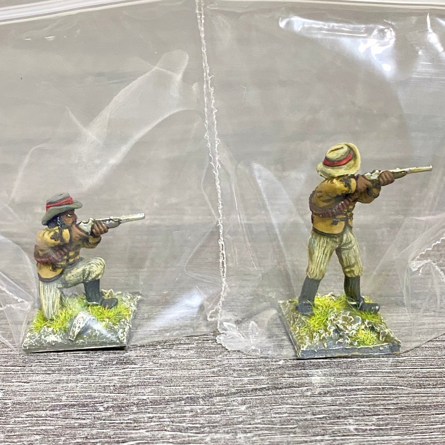 2x 28mm Zulus Fig Unmounted Painted Metal Miniatures Zulu War Black Powder #2