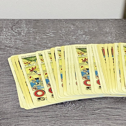 The Beano Dennis The Menace And Gnasher Playing Cards 100% Complete With Tin