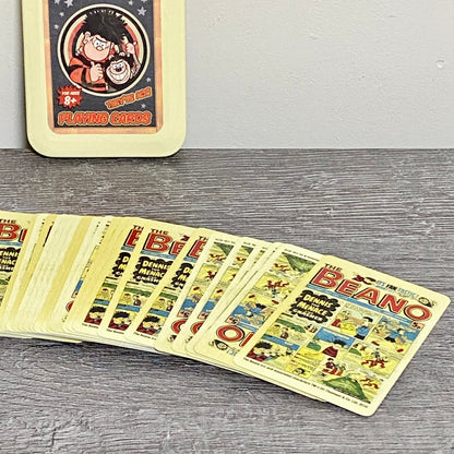 The Beano Dennis The Menace And Gnasher Playing Cards 100% Complete With Tin