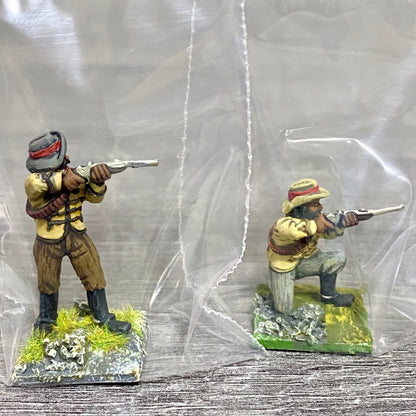 2x 28mm Zulus Fig Unmounted Painted Metal Miniatures Zulu War Black Powder #3