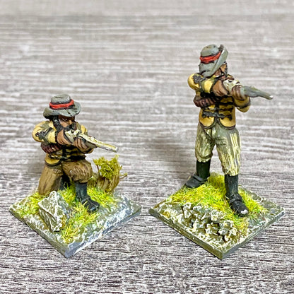 2x 28mm Zulus Fig Unmounted Painted Metal Miniatures Zulu War Black Powder #6
