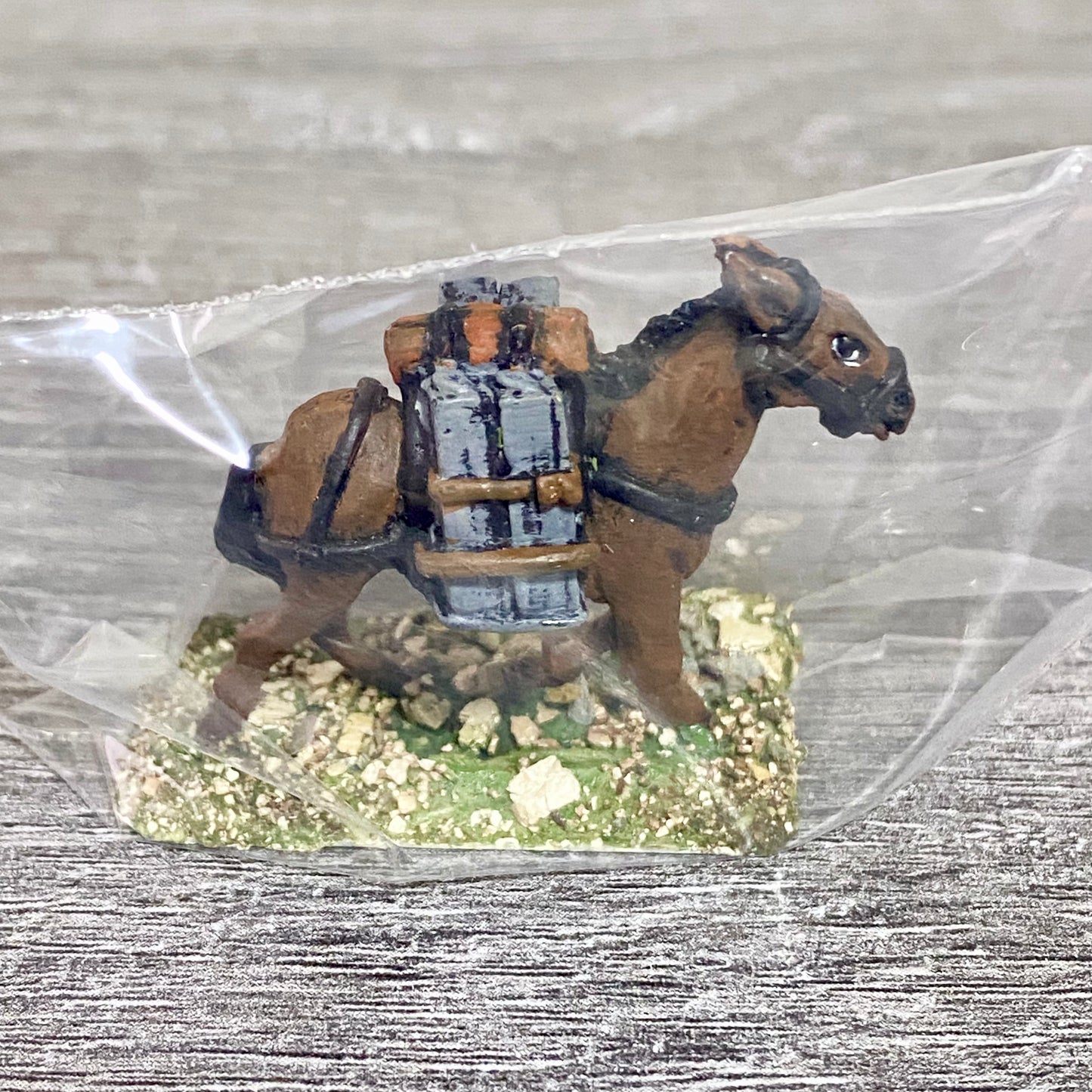 1x 28mm Colonial British Cavalry Horse Painted Metal Miniatures Black Powder #6
