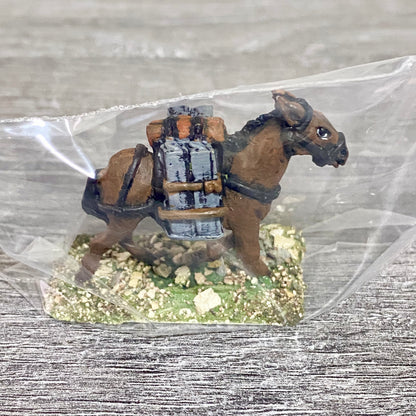 1x 28mm Colonial British Cavalry Horse Painted Metal Miniatures Black Powder #6