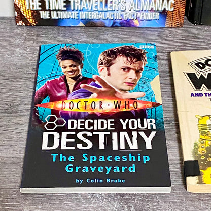 Doctor Who Time Travellers Wishing Well And The Day Of The Daleks 4x Book Bundle