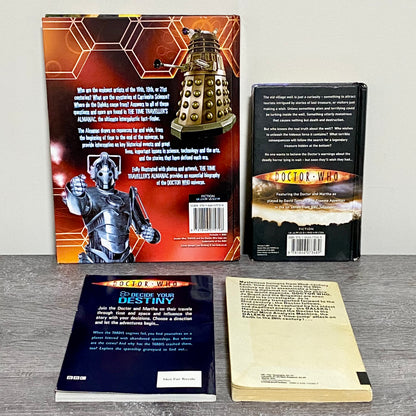 Doctor Who Time Travellers Wishing Well And The Day Of The Daleks 4x Book Bundle
