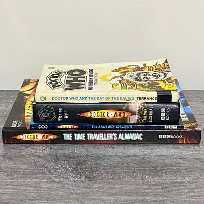 Doctor Who Time Travellers Wishing Well And The Day Of The Daleks 4x Book Bundle