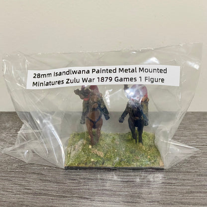 28mm Isandlwana Painted Metal Mounted Miniatures Zulu War 1879 Games 1 Figure