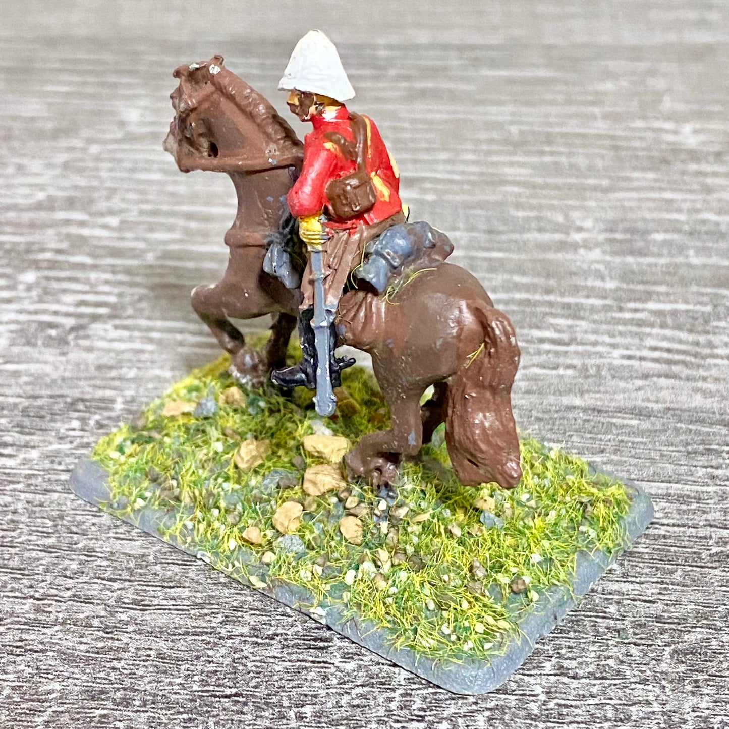 28mm Isandlwana Figure Painted Metal Mounted Miniatures Zulu War 1879 Games #7
