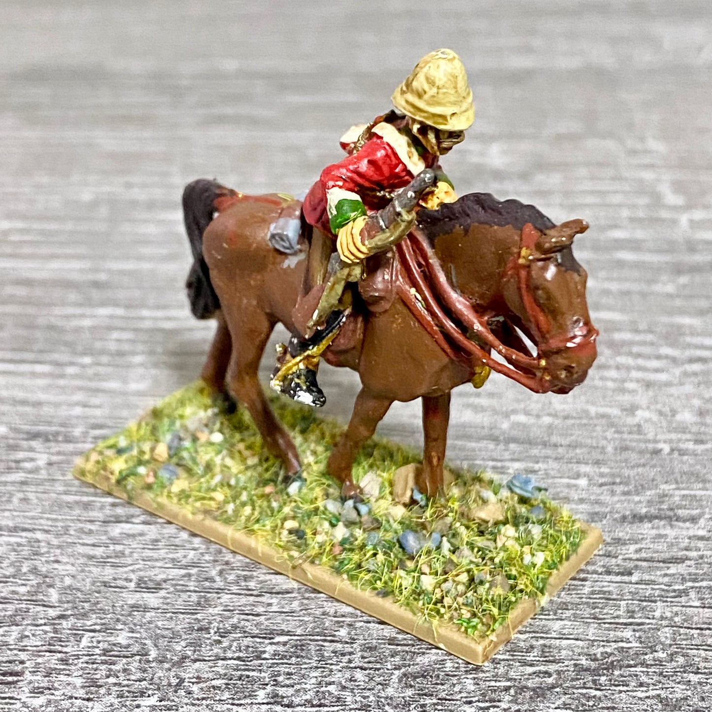 28mm Isandlwana Figure Painted Metal Mounted Miniatures Zulu War 1879 Games #13