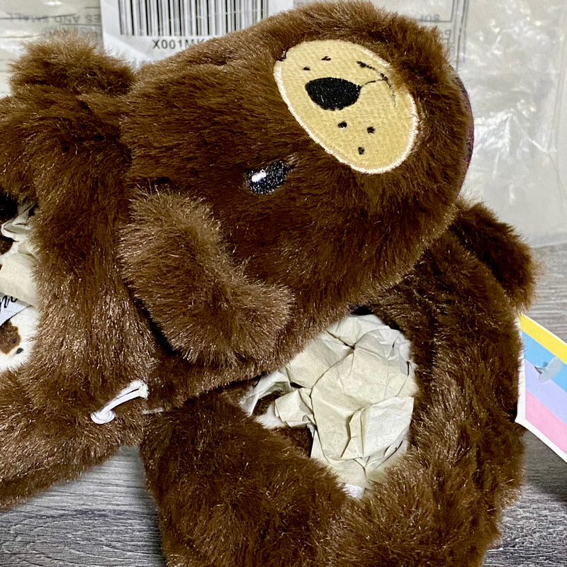 Youngfine Soft Plush Animal Bear Slippers Slip On Shoes Girls Kids UK Size 7/8